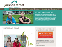 Tablet Screenshot of jacksonstreet.org